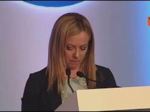 Meloni: "Italia ha radici europee e guarda al Mediterraneo"