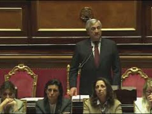 Commemorazione Berlusconi, Tajani: "Ha rispettato sempre tutti gli avversari politici"