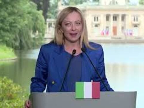 Meloni: "Polonia e Italia a fianco nella difesa di Kiev"