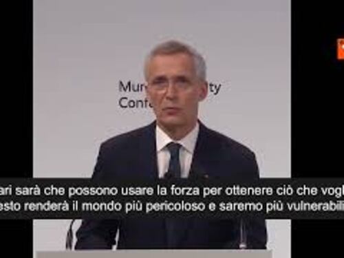 Stoltenberg: “Terza guerra mondiale? Rischio maggiore è che la Russia vinca”