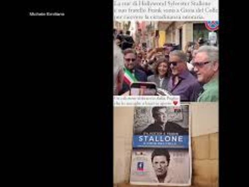 Sylvester e Frank Stallone in Puglia per cittadinanza onoraria, il video di Michele Emiliano