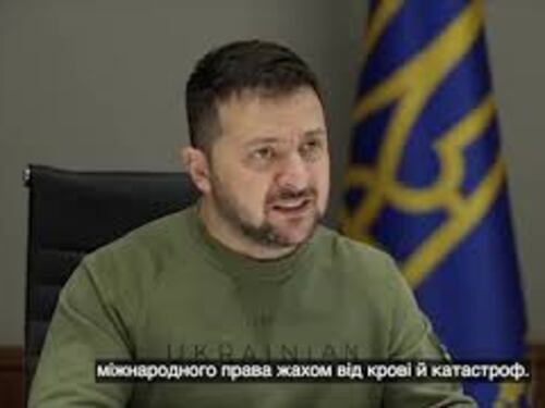 Zelensky: "Hamas come la Russia, uniti fermeremo il male"