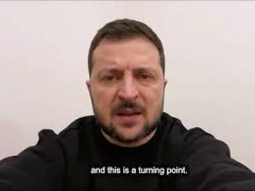 Zelensky: Mandato d'arresto per Putin punto di svolta