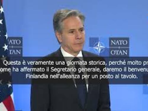 Finlandia nella Nato, Blinken: Unica cosa per cui ringraziare Putin