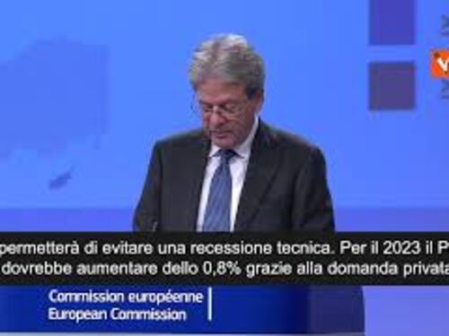 Gentiloni: "In Italia ripresa graduale evita recessione"