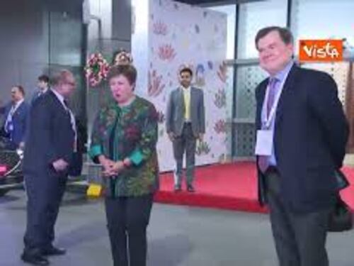 G20 India, la direttrice dell'Fmi Kristalina Georgieva arriva al vertice