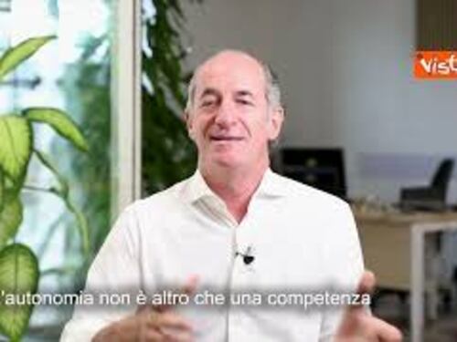Autonomia, Zaia: "Dare seguito al lavoro del Governo"
