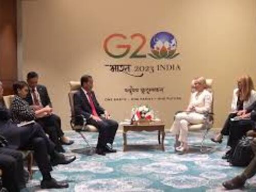 G20 in India, Meloni incontra il Presidente della Repubblica d'Indonesia