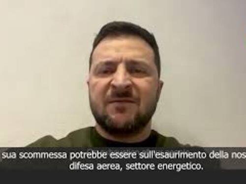 Zelensky: "Abbattuti 80 droni nei primi due giorni dell'anno"