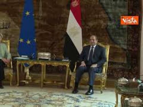 Von der Leyen incontra al-Sisi in Egitto