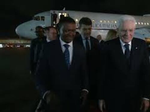 Mattarella arriva a Nairobi per la visita ufficiale in Kenya