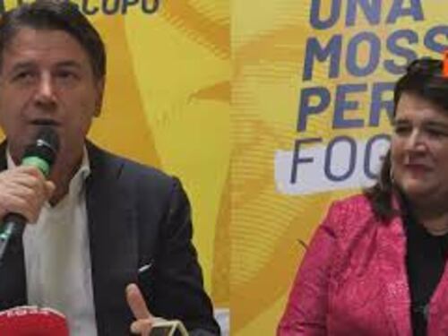 Conte a Foggia: Destra si può battere