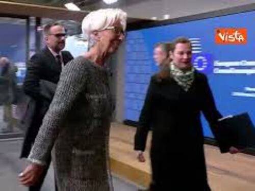 Consiglio europeo, l'arrivo di Lagarde