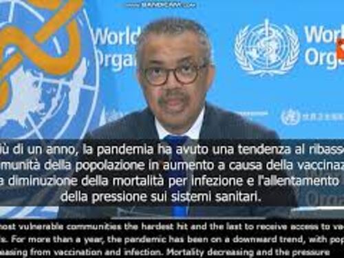 L'Oms dichiara la fine dello stato di emergenza sanitaria per il Covid