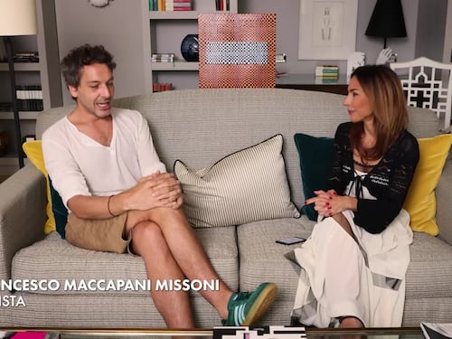 Mostra "Intrecci": l'intervista all'artista Francesco Maccapani Missoni