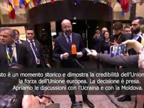 Negoziati adesione per Ucraina e Moldova in Ue, Michel: Momento storico