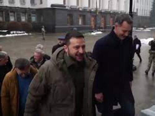 Zelensky riceve il Primo Ministro del Belgio a Kiev