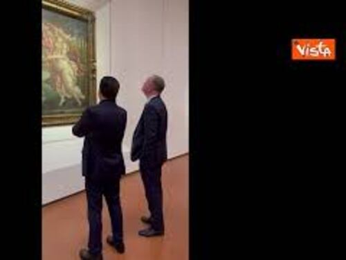 Salvini in visita privata agli Uffizi di Firenze, incontra il direttore Eike Schmidt