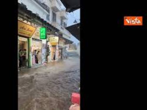 Ciclone Daniel in Grecia, le drammatiche immagini delle città allagate