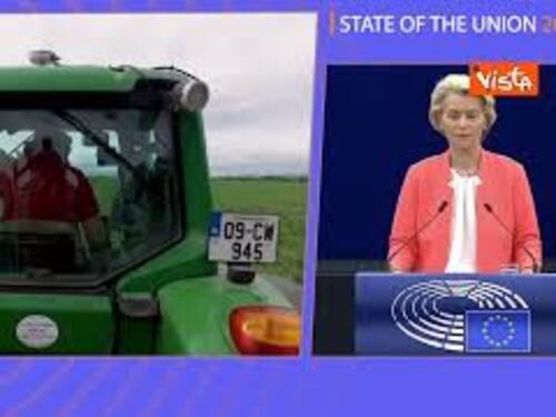 Von der Leyen: "Apprezzamento per agricoltori, lavorare insieme"