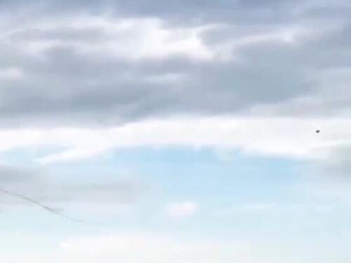 Il sistema Iron Dome intercetta i missili lanciata dagli Hezbollah