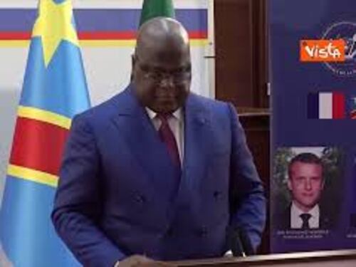 Battibecco tra Macron e il Presidente del Congo Félix Tshisekedi