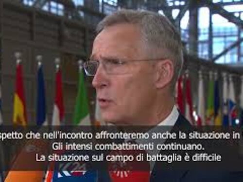 Stoltenberg: In Ucraina situazione difficile sul campo di battaglia