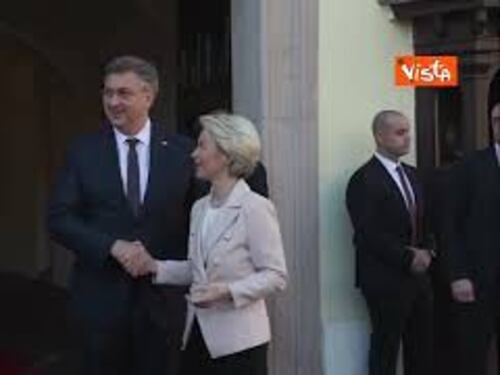 Von der Leyen in Croazia per l'ingresso del Paese nell'area Schengen
