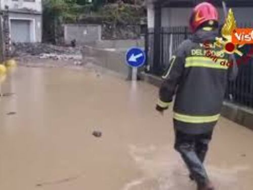 Oltre 50 interventi dei Vigli del fuoco per il maltempo a Como e dintorni, ecco le immagini