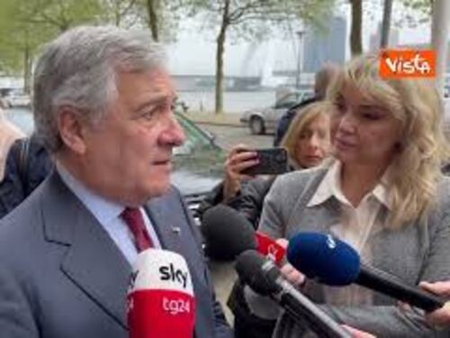 Tajani: Ci auguriamo che si trovi accordo Russia - Ucraina su grano. Si rischia boom migratorio