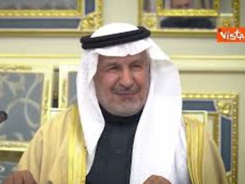 Zelensky incontra il ministro degli Esteri dell'Arabia Saudita