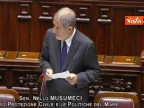 Musumeci: "Italia più propensa a ricostruire che a prevenire"