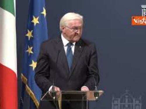 Il presidente tedesco Steinmeier cita Battiato: "Sicilia bedda"