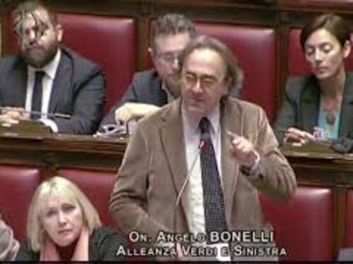 In Aula Bonelli mostra i sassi dell'Adige in secca