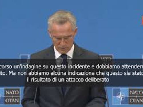 Missile in Polonia, Stoltenberg: No indicazioni sul fatto che sia attacco deliberato