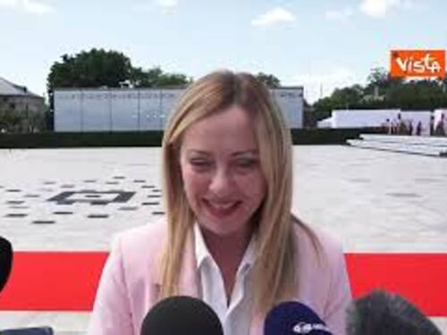 Meloni: "L'Italia è in prima fila nel sostegno all'Ucraina"