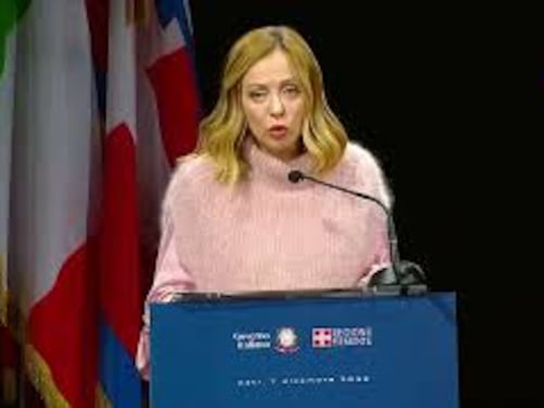 Meloni: "L'Italia con coraggio può diventare hub approvvigionamento energia d'Europa"
