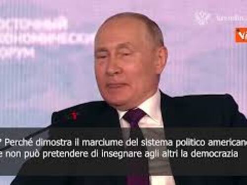 Putin: Caso Trump mostra marciume sistema politico americano