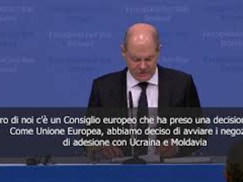 Negoziati adesione Ue Ucraina e Moldova, Scholz: Decisione storica