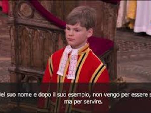 Carlo III: "Sono qui per servire, non per essere servito"