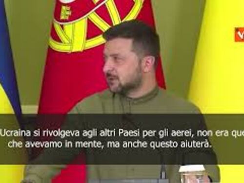 Prigozhin, l’ironia di Zelensky: Quando parlavamo di aerei per l'Ucraina non ci riferivamo a questo