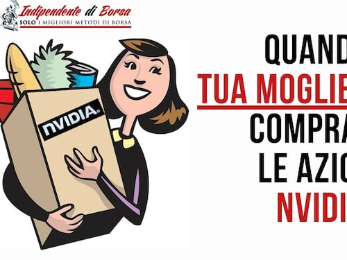 Quando tua moglie vuole compare le azioni Nvidia