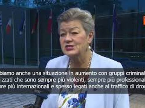 Johansson: Sicurezza Schengen è una delle priorità