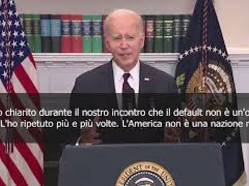 Biden: Il default non è un'opzione possibile