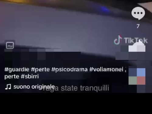 Su TikTok il video di insulti contro i carabinieri