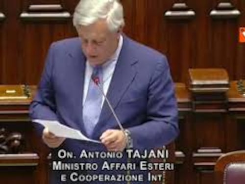 Ucraina, Tajani: "Cina faccia sentire a Mosca propria influenza per pace giusta e duratura"