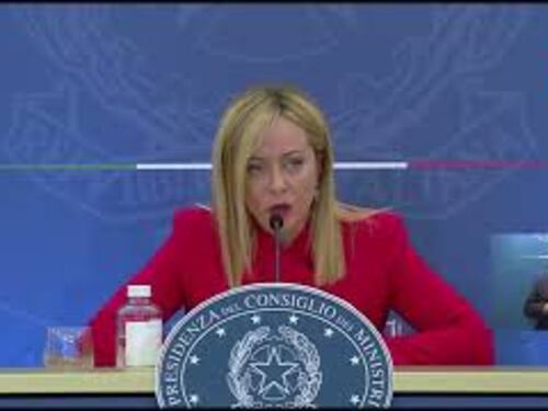 Meloni: "Manovra come bilancio familiare, quando mancano risorse non pensi al consenso"