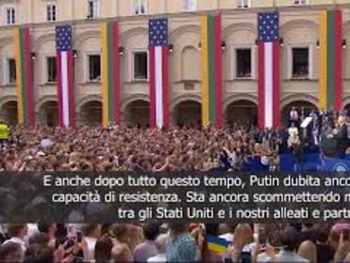Biden: Putin ha sbagliato i calcoli sull'Ucraina