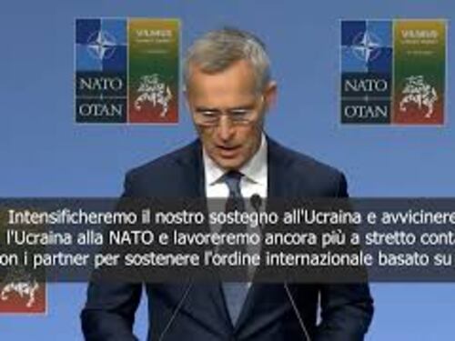 Stoltenberg: Avvicineremo Ucraina alla Nato