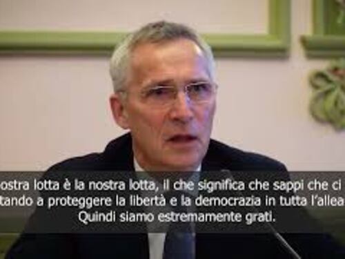 Stoltenberg a Zelensky: La vostra lotta è anche la nostra